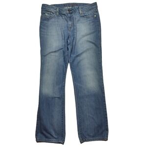 VTG Y2K LEVIS 552 Women 14 Medium Mid-Rise Straight Blue Denim Jeans